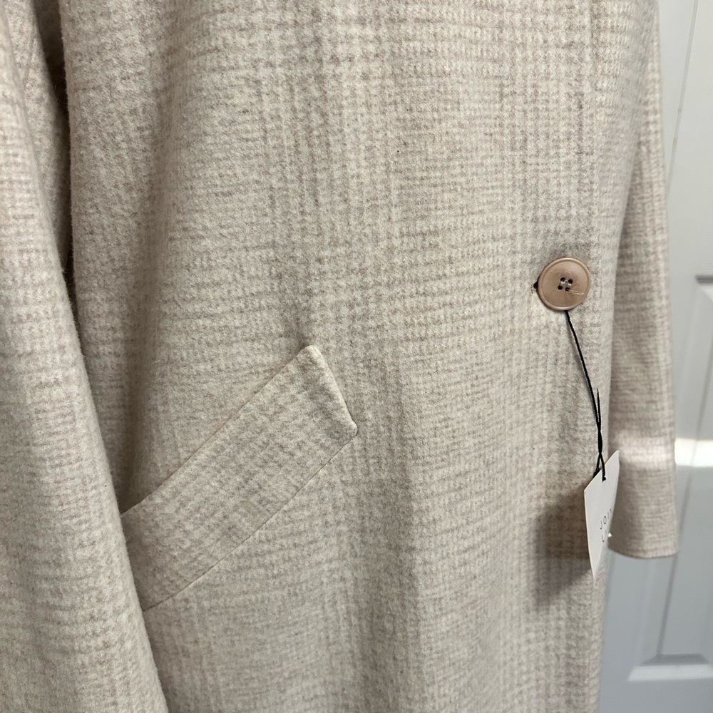 Zara Light Cream Beige Over Coat - Picture 4 of 7